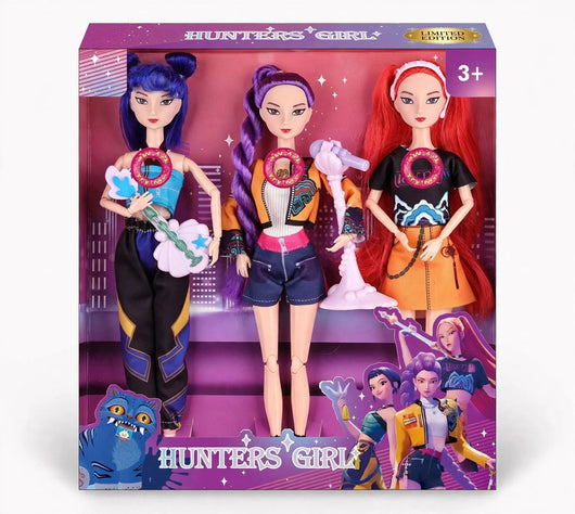 Singing Dolls Set | 1 Box (3 Dolls) That Sing Golden