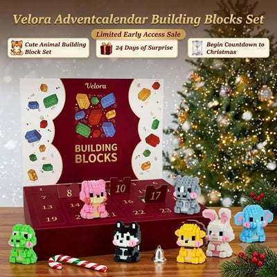 Mini Animal Building Brick Advent Calendar 2026 | 24 Animals to Build