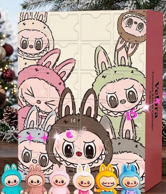 2026 Whimsical Monster Christmas Calendar