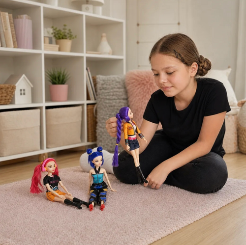 Singing Dolls Set | 1 Box (3 Dolls) That Sing Golden