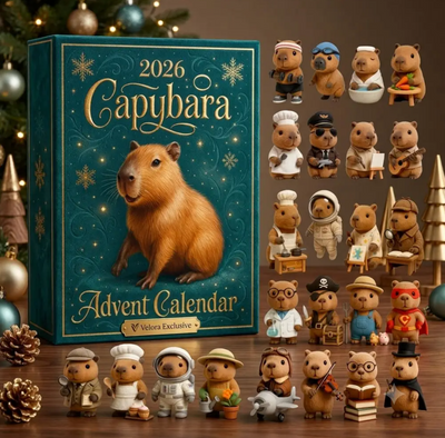 Capybara Advent Calendar 2026 | 24 Cuddly Countdown Surprises