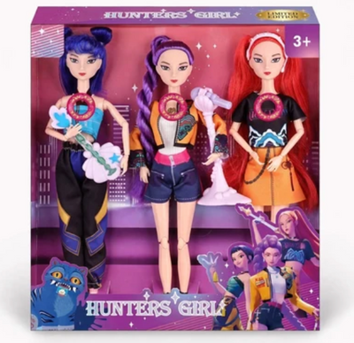 Singing Dolls Set | 1 Box (3 Dolls) That Sing Golden