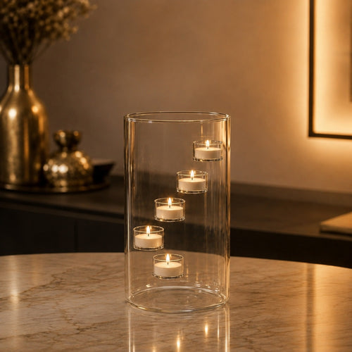 Aura Glass™ | Floating Tealight Lantern