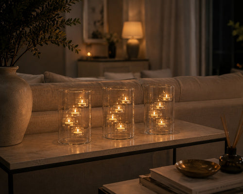 Aura Glass™ | Floating Tealight Lantern