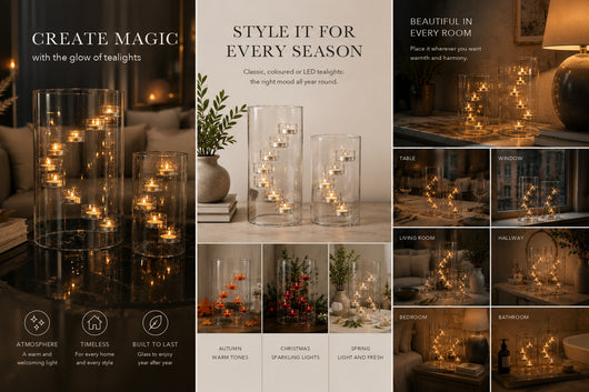 Aura Glass in every season and every room