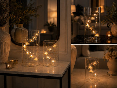 Aura Glass™ | Floating Tealight Lantern