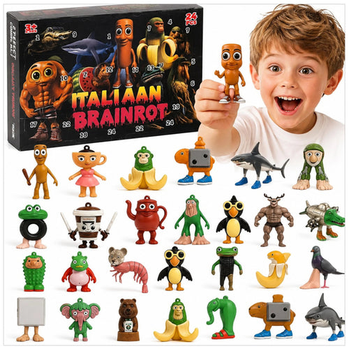 Brain Rot Meme Advent Calendar 2026 | 24 Viral Figures