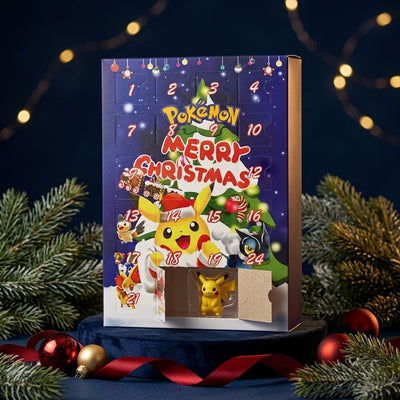 Pokémon Advent Calendar 2026 with 24 collectable figures