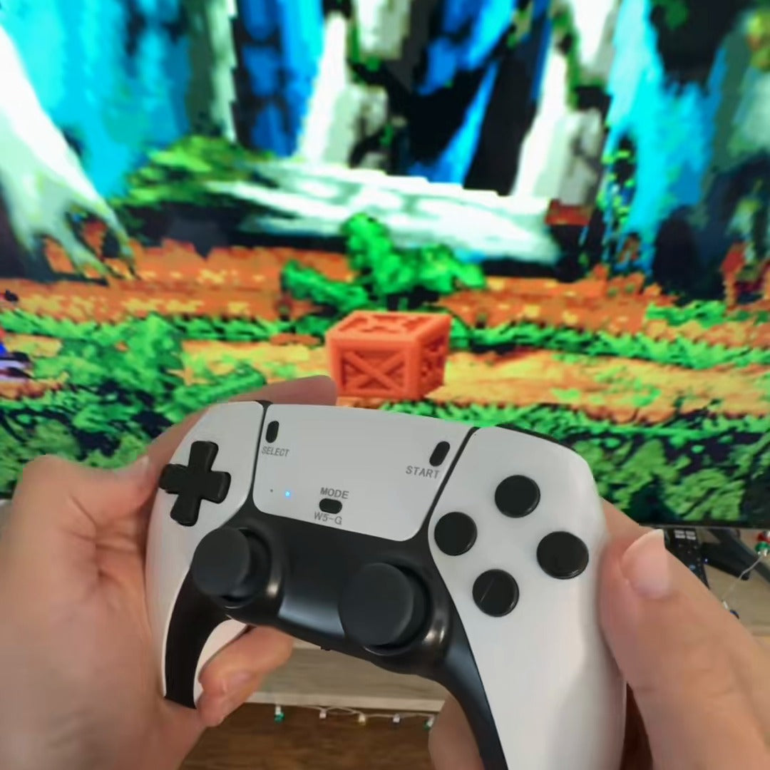 Two controllers. Nobody waits for their turn.