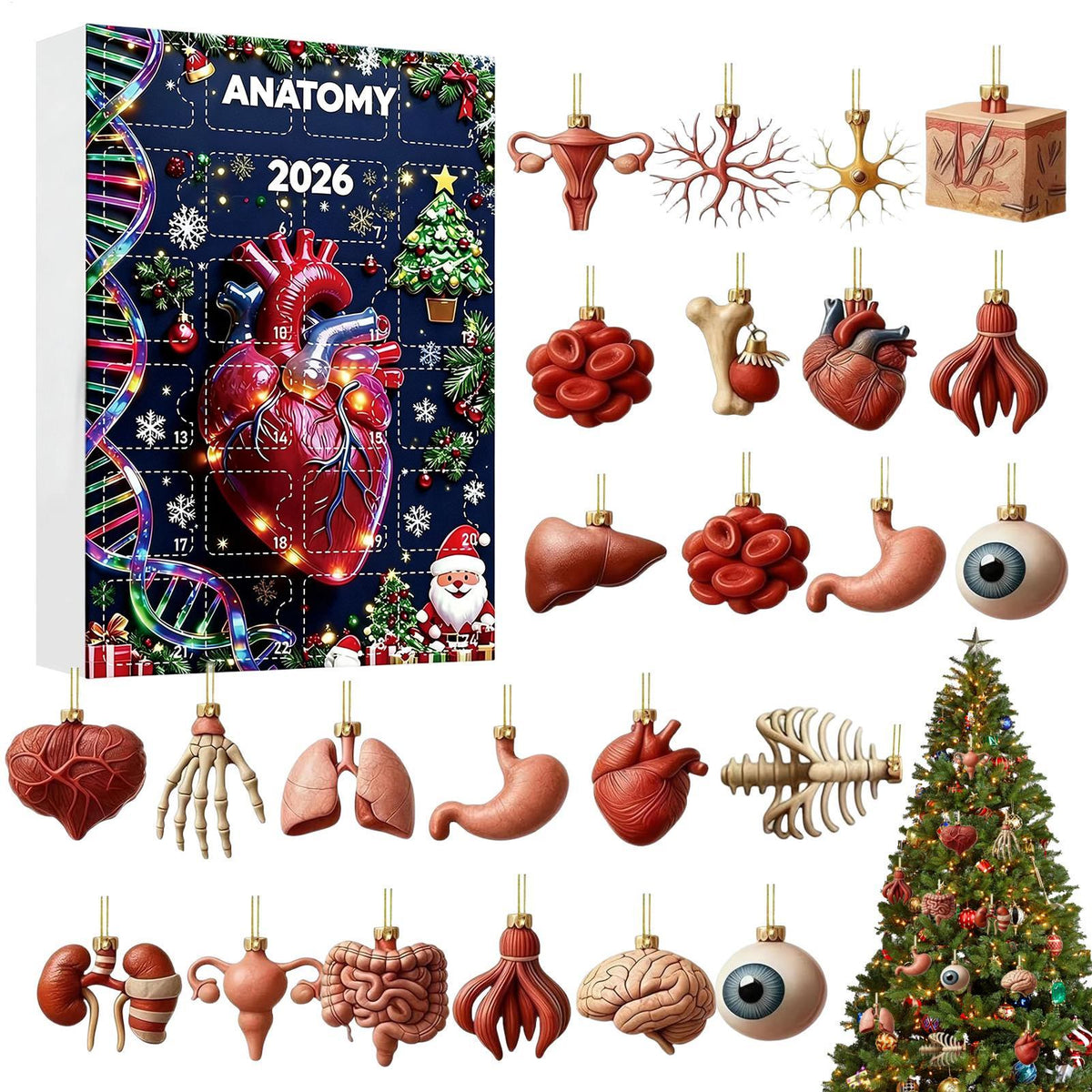 The chocolate calendar is
