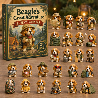 Beagle Advent Calendar 2026 | 24 Beagle Ornaments