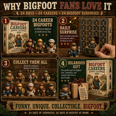 Bigfoot Careers Advent Calendar 2026 | 24 Days of Bigfoot at Work