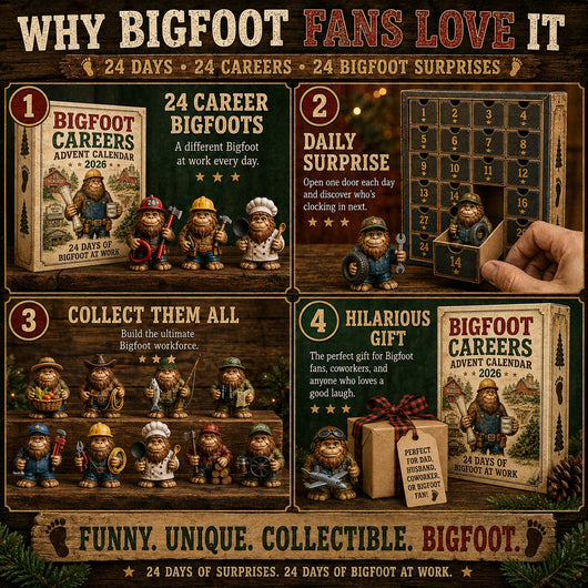 Bigfoot Careers Advent Calendar 2026 | 24 Days of Bigfoot at Work