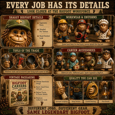 Bigfoot Careers Advent Calendar 2026 | 24 Days of Bigfoot at Work