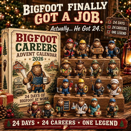 Bigfoot Careers Advent Calendar 2026 | 24 Days of Bigfoot at Work