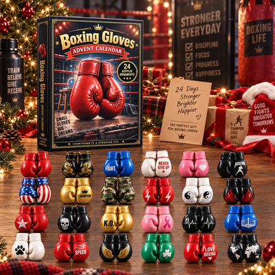 Boxing Advent Calendar 2026 | 24 Boxing Acrylic Ornaments, Gift for Boxing Lovers