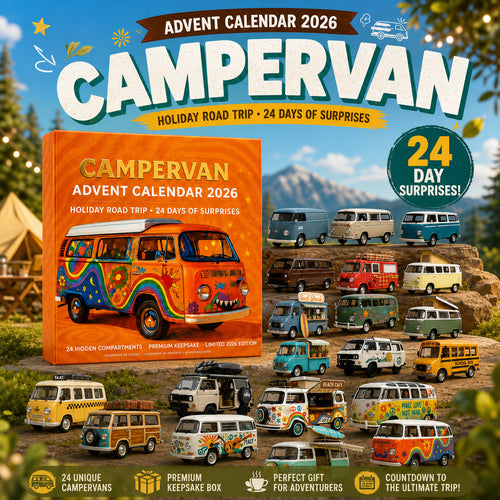 Campervan Advent Calendar 2026 | 24 Miniature Camper Vans