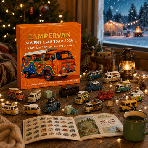 Campervan Advent Calendar 2026 | 24 Miniature Camper Vans