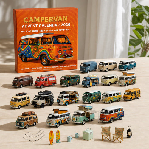 Campervan Advent Calendar 2026 | 24 Miniature Camper Vans