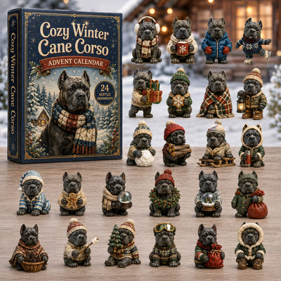 Cane Corso Advent Calendar 2026 | 24 Cane Corso Ornaments