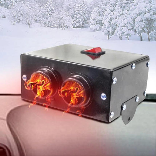 Portable Car Heater 12V | Windshield Defroster, Car Window Heater and Dashboard Heater for Winter