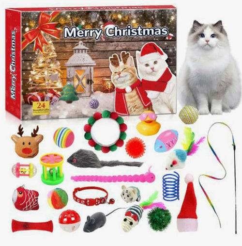 Cat and Dog Advent Calendar 2026 | 24 Doors, 24 Pet Toys