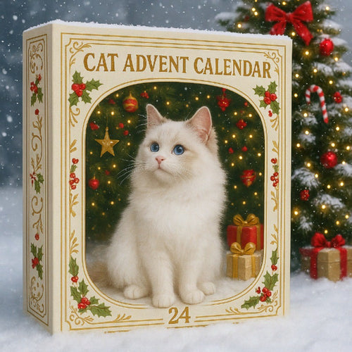 Cat Lovers Advent Calendar 2026 | 24 Cat Ornaments