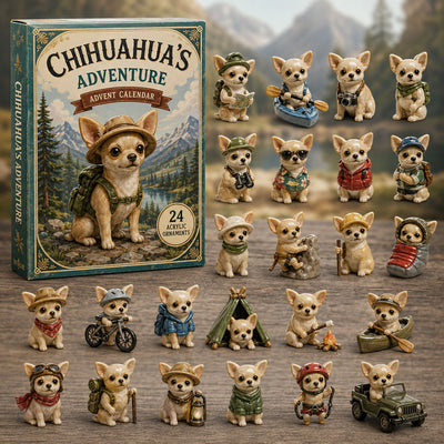 Chihuahua Advent Calendar 2026 | 24 Chihuahua Ornaments