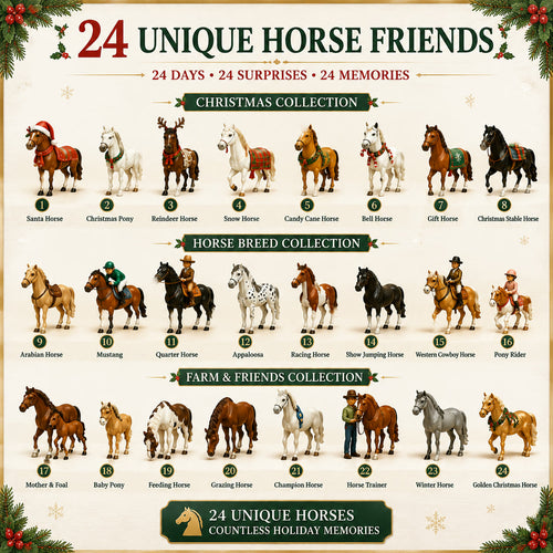Christmas Horse Advent Calendar 2026 | 24 Horse Friends
