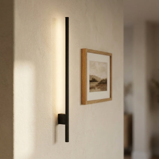 Cordless Wall Sconce Rechargeable with Remote, Set of 2 | Battery Operated Wall Light, No Wiring LED Wall Lamp, Black