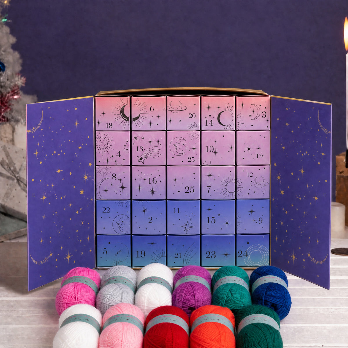 Most advent calendars are