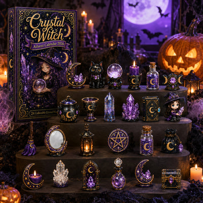 Crystal Witch Advent Calendar 2026 | 24 Days of Magical Crystal Miniatures