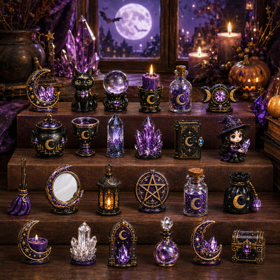 Crystal Witch Advent Calendar 2026 | 24 Days of Magical Crystal Miniatures