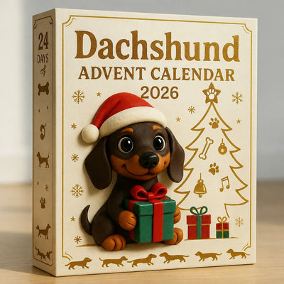 Dachshund Advent Calendar 2026 | 24 Dachshund Figures