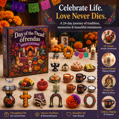 Day of the Dead Ofrendas Advent Calendar 2026 | 24 Ornaments