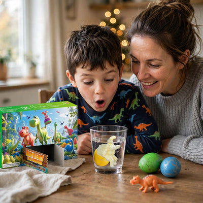Dinosaur Egg Advent Calendar 2026 | 24 Hatching Dino Eggs, Drop in Water and Watch Them Hatch
