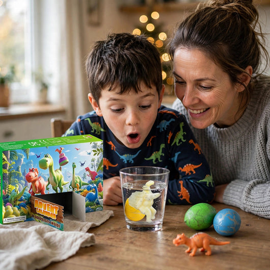 Dinosaur Egg Advent Calendar 2026 | 24 Hatching Dino Eggs, Drop in Water and Watch Them Hatch