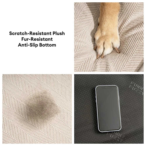3-Step Foam Dog Stairs for Bed, Extra Wide | Dog Ramp for Bed, Non-Slip Pet Stairs for Small and Senior Dogs