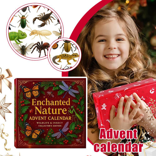 Enchanted Nature Advent Calendar 2026 | 24 Wildlife & Insect Ornaments