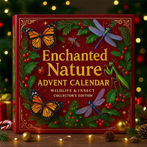 Enchanted Nature Advent Calendar 2026 | 24 Wildlife & Insect Ornaments