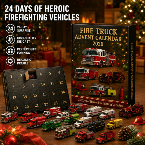 Fire Truck Advent Calendar 2026 | 24 Firefighting Vehicles