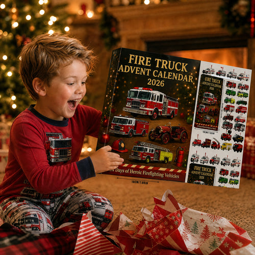 Fire Truck Advent Calendar 2026 | 24 Firefighting Vehicles