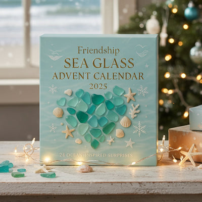 Friendship Sea Glass Advent Calendar | 24 Sea Glass Keepsakes