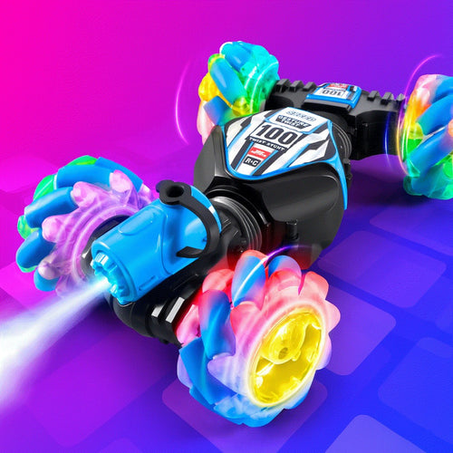 Gesture Control RC Stunt Car with Lights | RC Drift Car, Hand Controlled Remote Control Car, 4WD Stunt Car