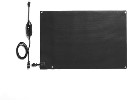 Heated Driveway Mat for Entrances and Steps | Snow Melting Mat 24 x 36 in, Heated Outdoor Doormat