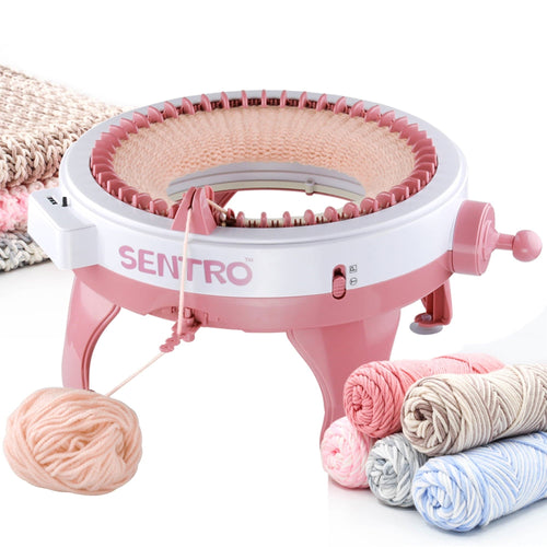 Knitting Machine 48 Needles | Circular Knitting Machine with Row Counter for Hats and Scarves