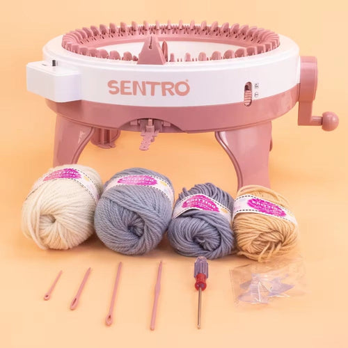 Knitting Machine 48 Needles | Circular Knitting Machine with Row Counter for Hats and Scarves