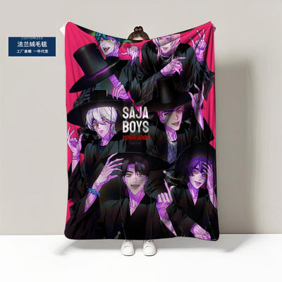 K-Pop Demon Hunters Blanket | Giant 150 x 200 cm Fleece Throw