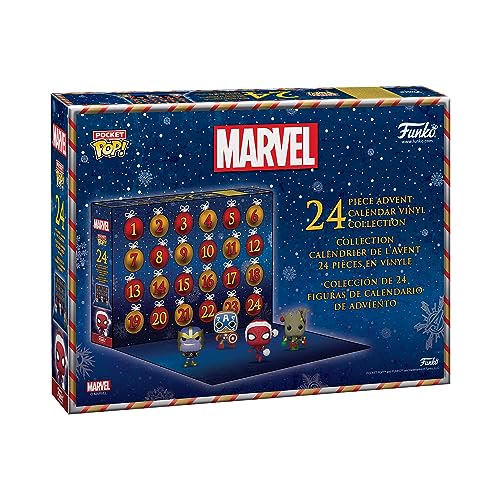 Marvel Funko Advent Calendar 2026 | 24 Doors, 24 Pocket Pop Figures