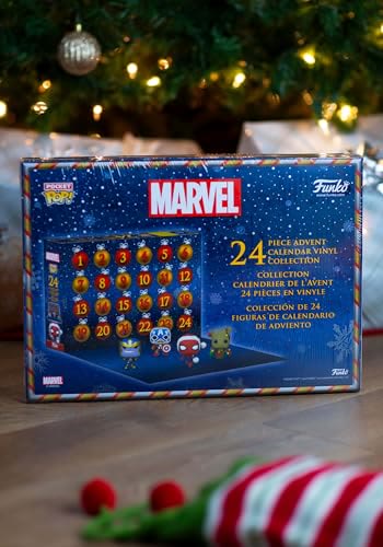Marvel Funko Advent Calendar 2026 | 24 Doors, 24 Pocket Pop Figures